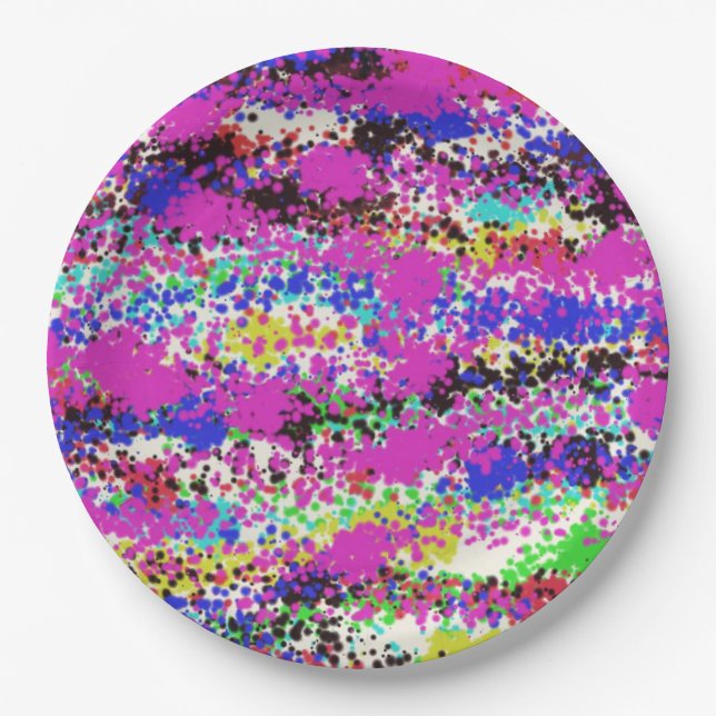 Platos fiestas de Artsy Ware de JP (Anverso)