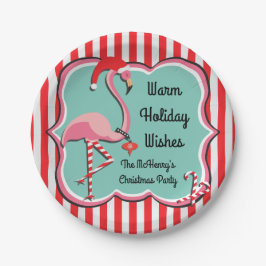 Platos fiestas de Navidades de flamenco tropical