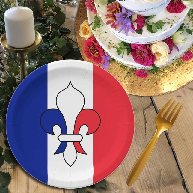 Platos franceses, Lilly, patriotas, bandera france (Subido por el creador)