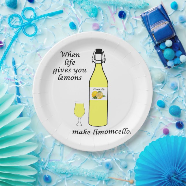 Platos para cenar Limoncello con Limones (Fiesta)