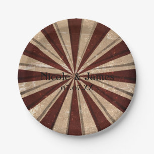 Platos para fiesta de cumpleaños de boda de carnav