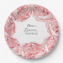 Platos para Fiesta de Despedida de Soltera con Flo