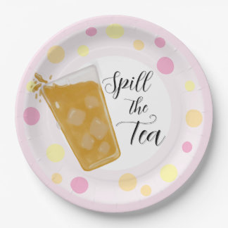 Platos para Fiesta de Té Revelación