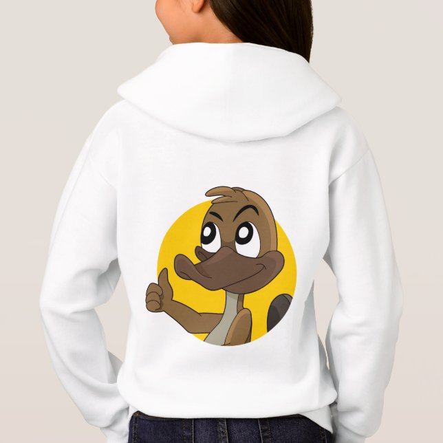 Platypus dando pulgares hacia arriba (Reverso)