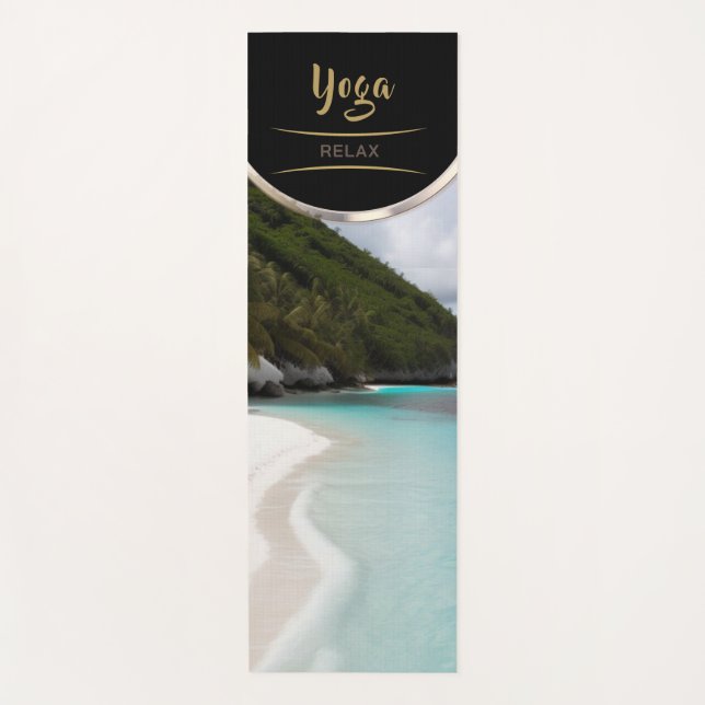 Playa aislada - Yoga Mat (Anverso)