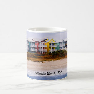Playa atlántica, taza de café del NC
