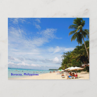 Playa Blanca, postal Boracay