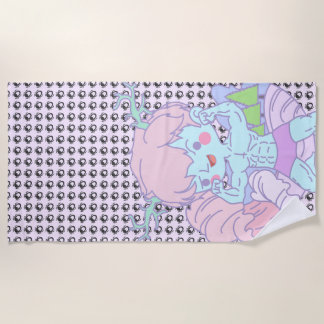 Playa Bro- me comprueba para saber si hay toalla de