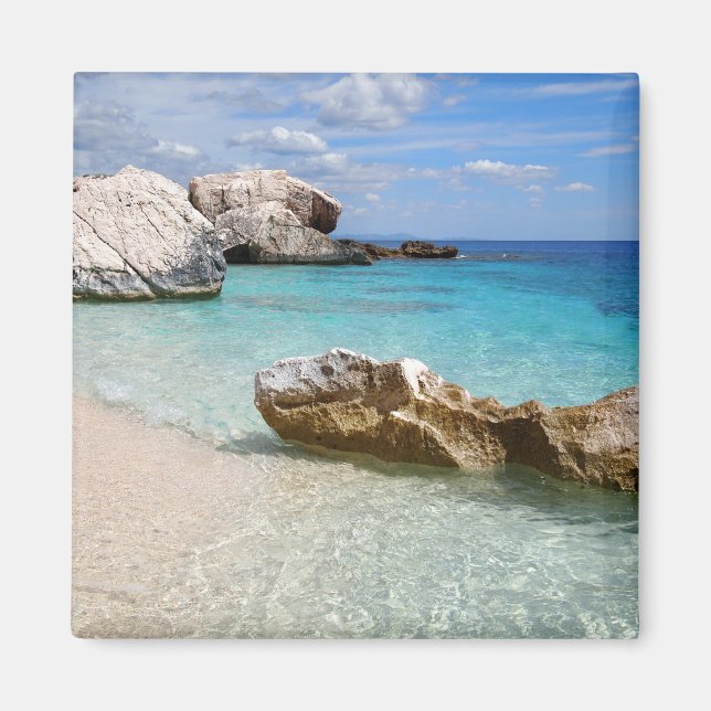 Playa Cala Mariolu, imán de Cerdeña (Frente)