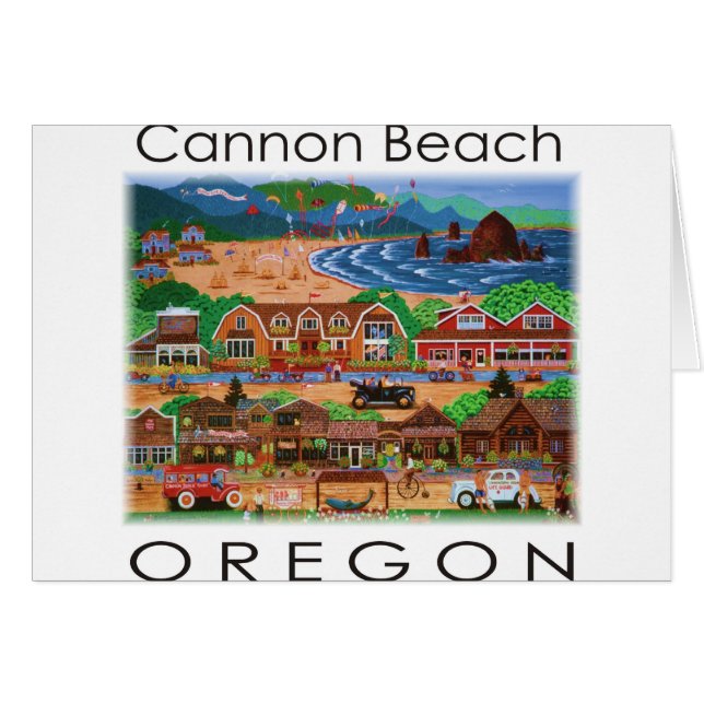 Playa Cannon ~ Oregon (Anverso (Horizontal))