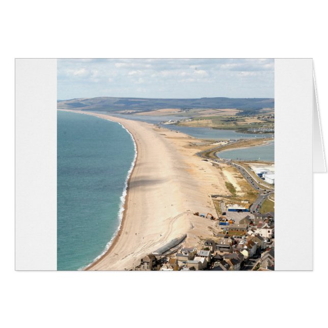 Playa Chesil, Weymouth (Anverso (Horizontal))