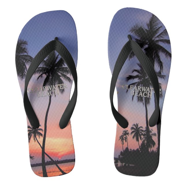 Playa Clearwater Florida Par de Chanclas (Plantilla)