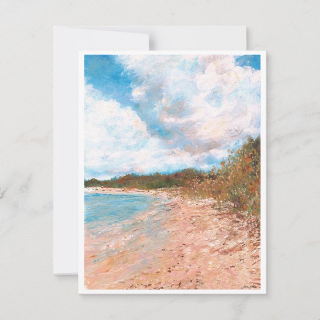 Playa Costera de Michigan (Anverso)