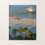 Playa de Agua Clara de Florida. Rompecabezas<br><div class="desc">Playa de Agua Clara de Florida. Jigsaws. Estos jigsaws están hechos de cartón robusto y montados en el portapapeles, estos rompecabezas se imprimen en colores vivos y completos. ¡Regala un puzzle personalizado con el que disfrutar durante horas! Tamaño: 11" x 14" (252 piezas). Incluye una hermosa caja de regalo con...</div>