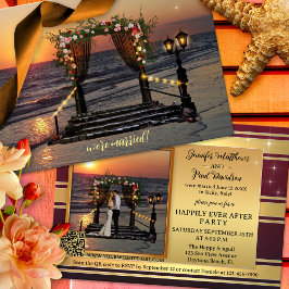 Playa de Arbor, Rosa, luego de invitación a Boda c