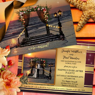 Playa de Arbor, Rosa, luego de invitación a Boda c