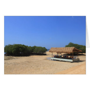 Playa de arena tropical