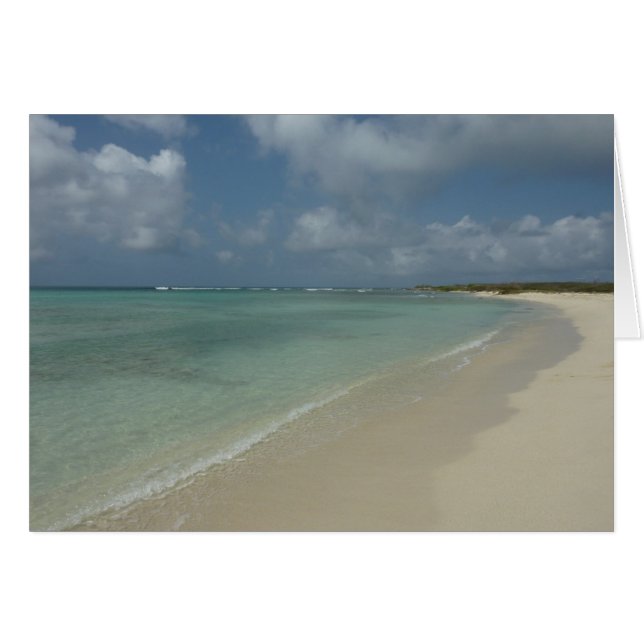 Playa de Aruba II Bonita Escena Natural (Anverso (Horizontal))