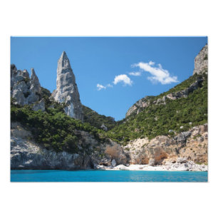 Playa de Cala Goloritze, impresión de la foto de