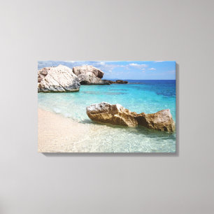 Playa de Cala Mariolu, impresión de la lona de
