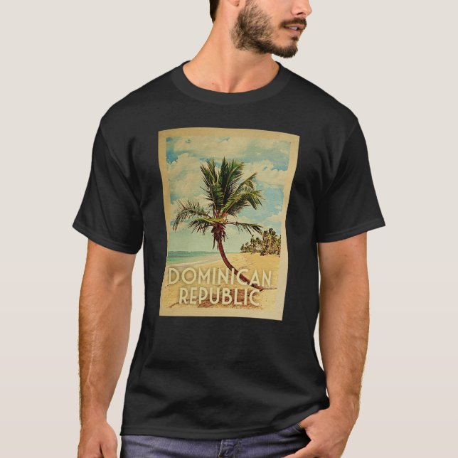 Playa de camisetas de viaje de la época de la Repú (Anverso)