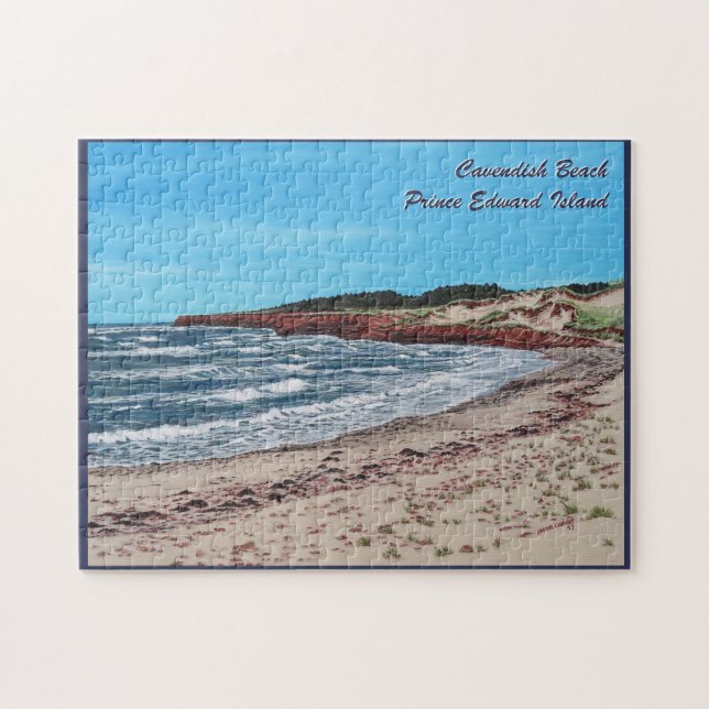 Playa de Cavendish, rompecabezas de PEI (Horizontal)