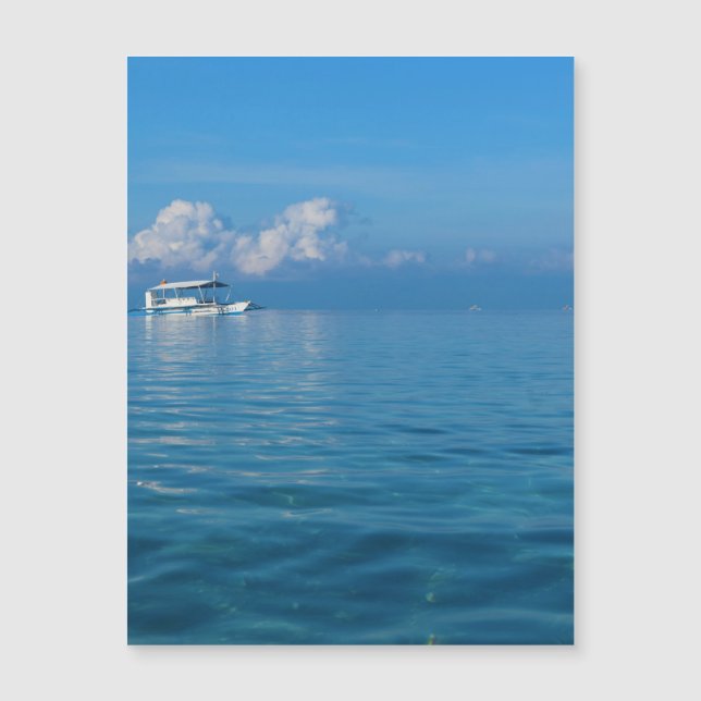Playa de Cebú en Filipinas (Anverso)