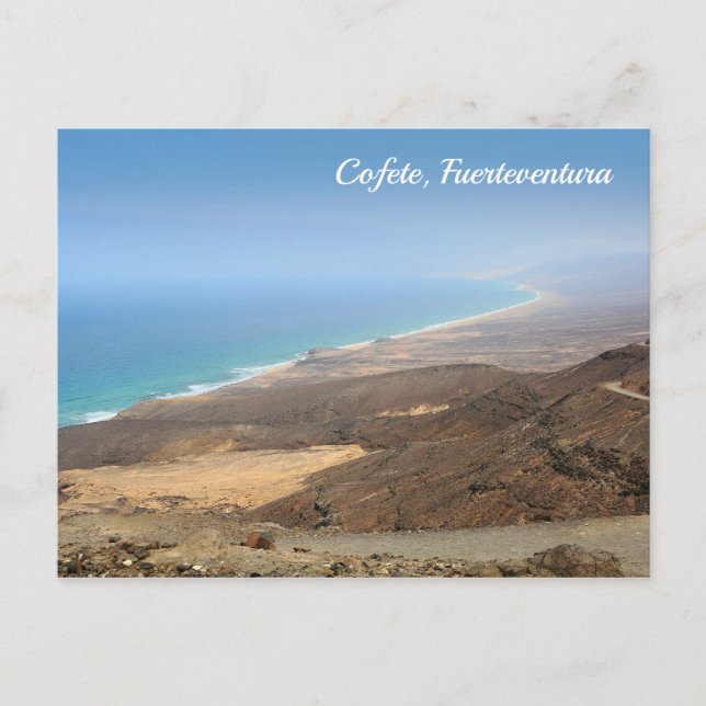 Playa de Cofete Fuerteventura - postal (Anverso)