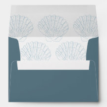 Playa de conchas azules costeros bodas náuticas