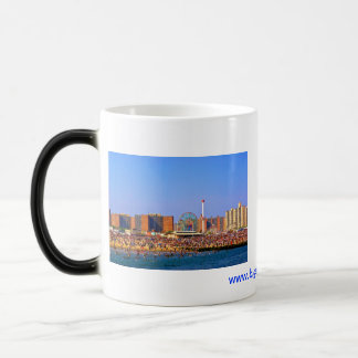 Playa de Coney Island - taza de NYC
