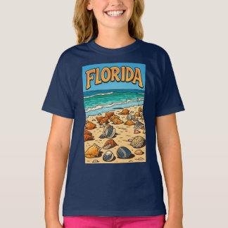 "Playa de Florida" Camiseta para niños