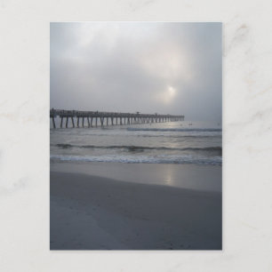 Playa de Jacksonville, Florida. Postales de amanec