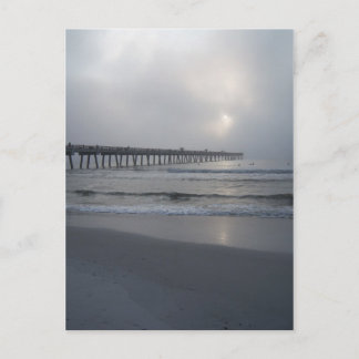 Playa de Jacksonville, Florida. Postales de amanec