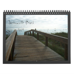 Playa de Jacksonville, la Florida - calendario