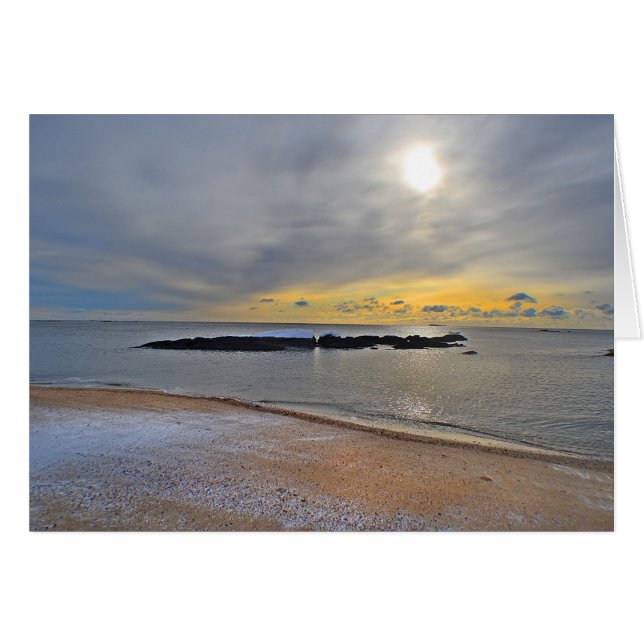 Playa de la ensenada india (Anverso (Horizontal))