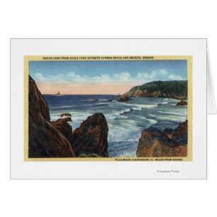 Playa de la playa y del cañón, Oregon