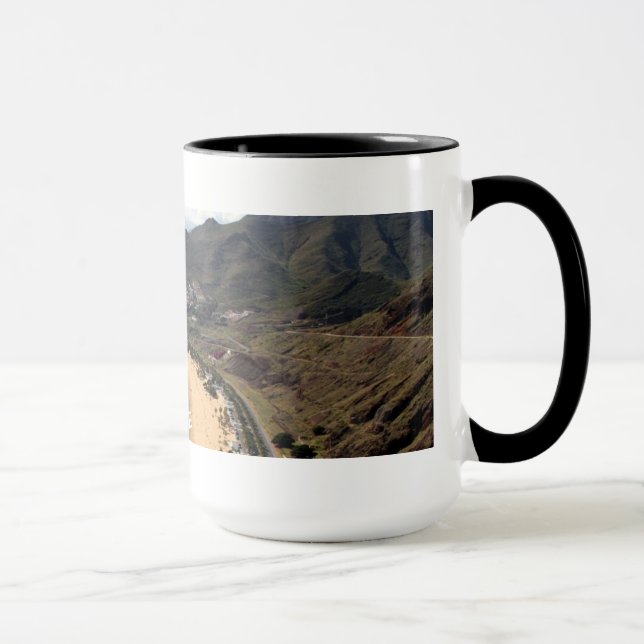 Playa de las Teresitas, taza de Tenerife (Derecha)