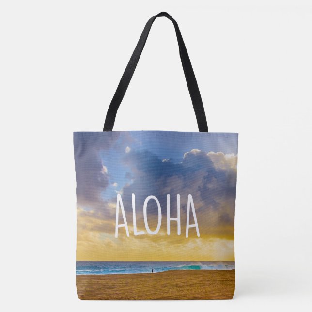 Playa de Lumahai, Kauai, bolso hawaiano de la (Anverso)
