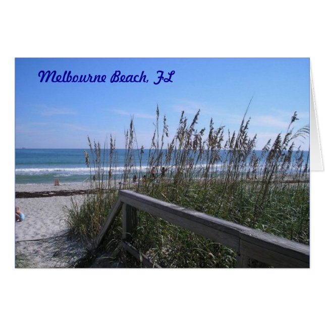 Playa de Melbourne, FL (Anverso (Horizontal))
