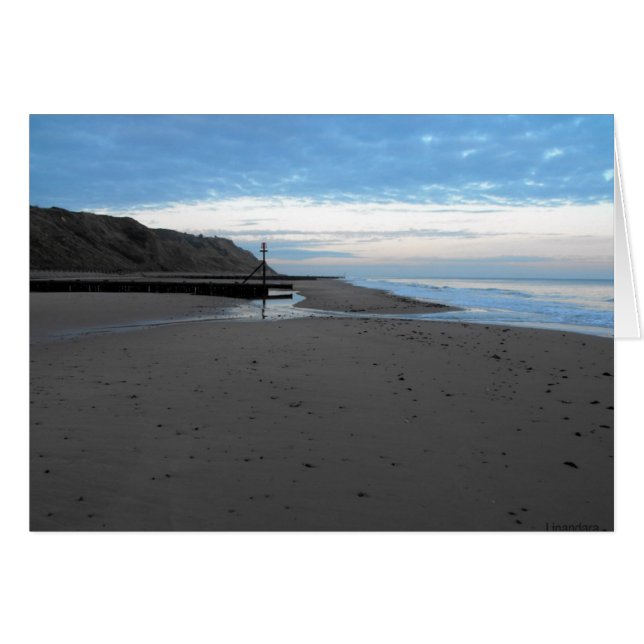 Playa de Mundesley, Norfolk, por Alexandra Cook (Anverso (Horizontal))