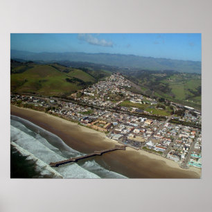 Playa de Pismo, impresión de la opinión aérea de