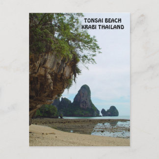 Playa de Tonsai, postal de Krabi Tailandia