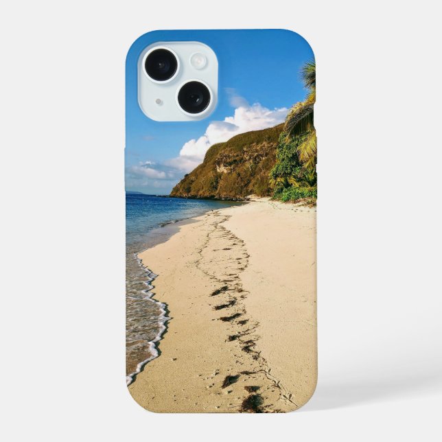 Playa de una isla en Fiji (Reverso )