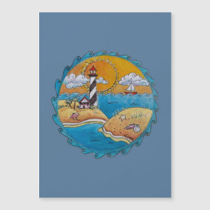 Playa de verano divertida costa soleada