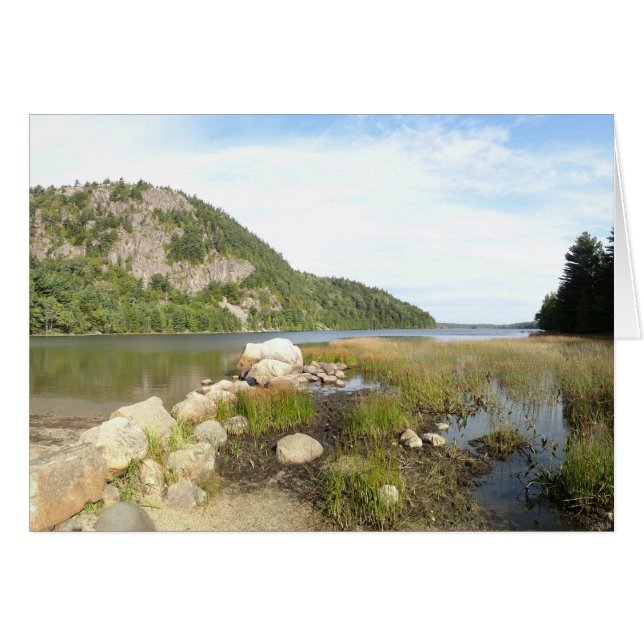 Playa del lago Echo en el Parque Nacional Acadia (Anverso (Horizontal))