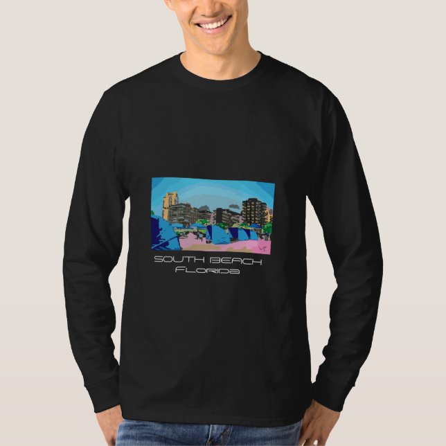 PLAYA DEL SUR, MIAMI, camiseta FLORIDA (Anverso)