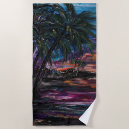 Playa Después de la toalla Glow Beach