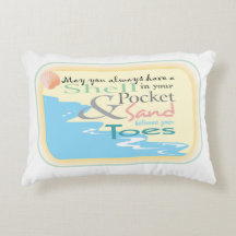 Playa diciendo almohada