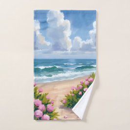 Playa en Flor | Hortensia Rosa Costera Oceánica