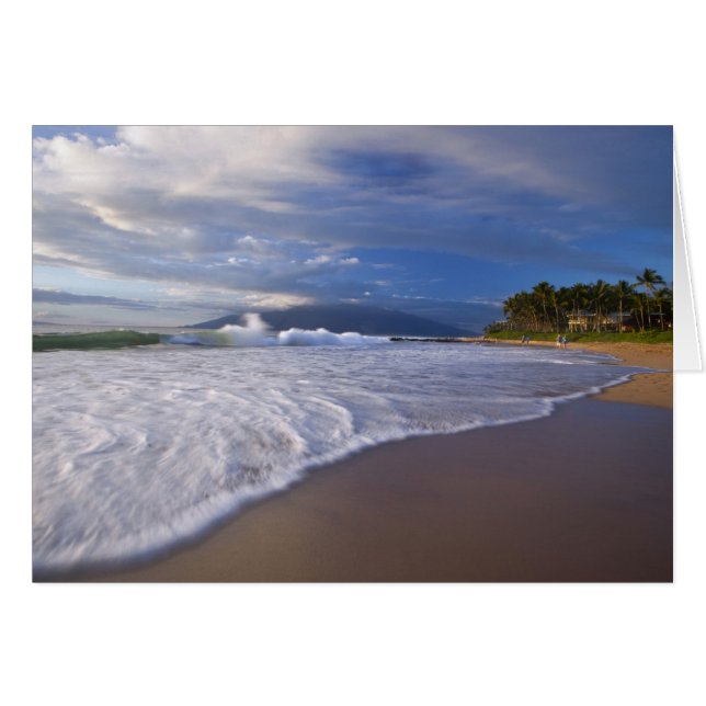 Playa Kihei, Maui, Hawái, EE. UU. (Anverso (Horizontal))